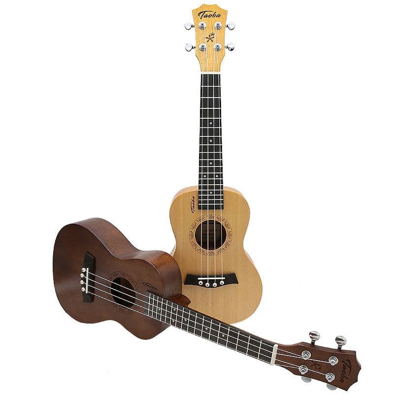 Ukulele 21-inch 23-inch Solid Top for Beginners Zero Foundation Children's Small Guitar Female Students Adult Ukulele