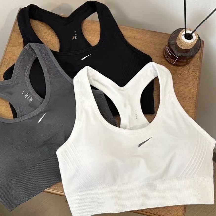 Women's Shockproof Running Sports Bra Quick-Dry Push-Up Yoga Vest Fitness Activewear Supports Drop Shipping