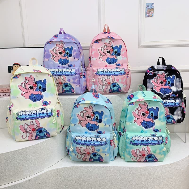 Cartoon anime boys and girls backpacks, high-looking and large-capacity children's travel backpacks, new foreign trade student schoolbags