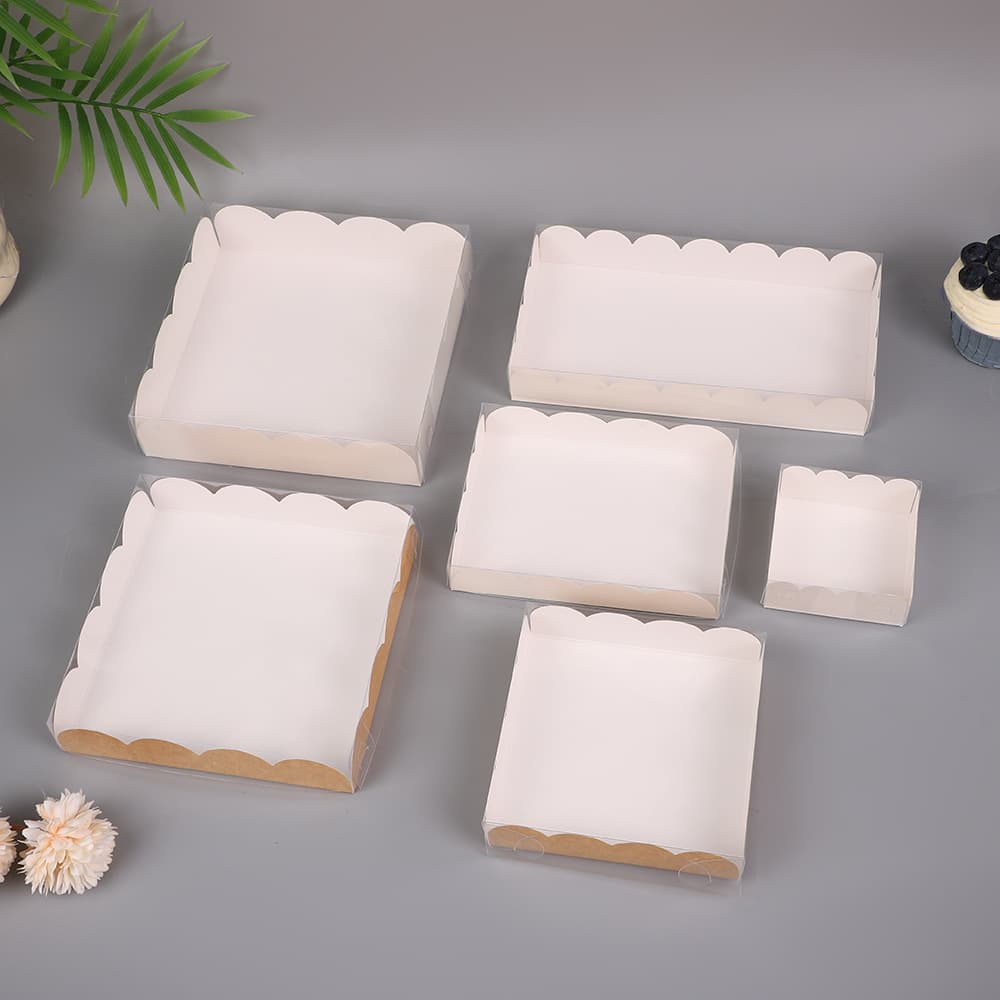 Cross-border free shipping candy biscuit packaging box baking gift box Christmas chocolate box wholesale Christmas candy box