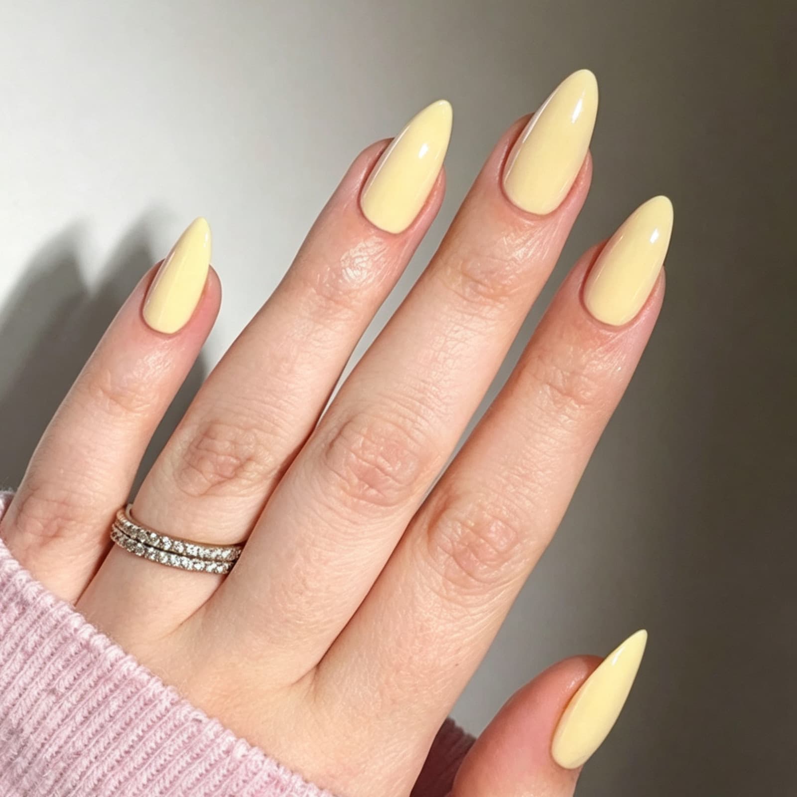 European and American almond-shaped wearable nails, fashionable manicure, fake nails, women's wearable pressonnails nails