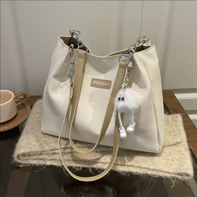 Large-Capacity Women's Shoulder Bag for Class, Short Trip Travel Bag, Crossbody Handbag Tote Commuter Bag, Sporty Yoga Bag