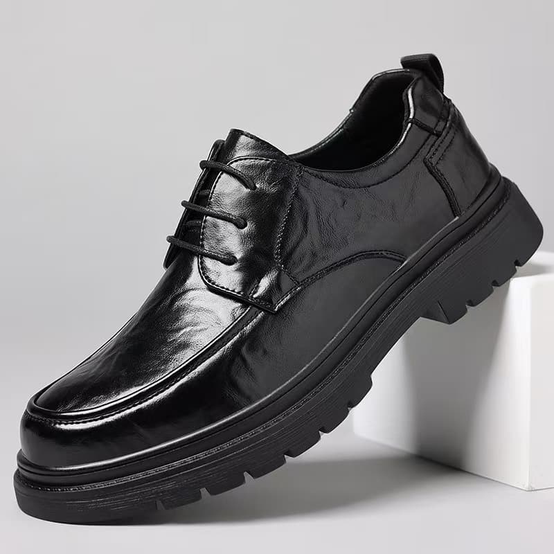 Men's Leather Shoes 2026 New Business Formal Loafers, Casual Wedding Groom High-Quality Men's Shoes