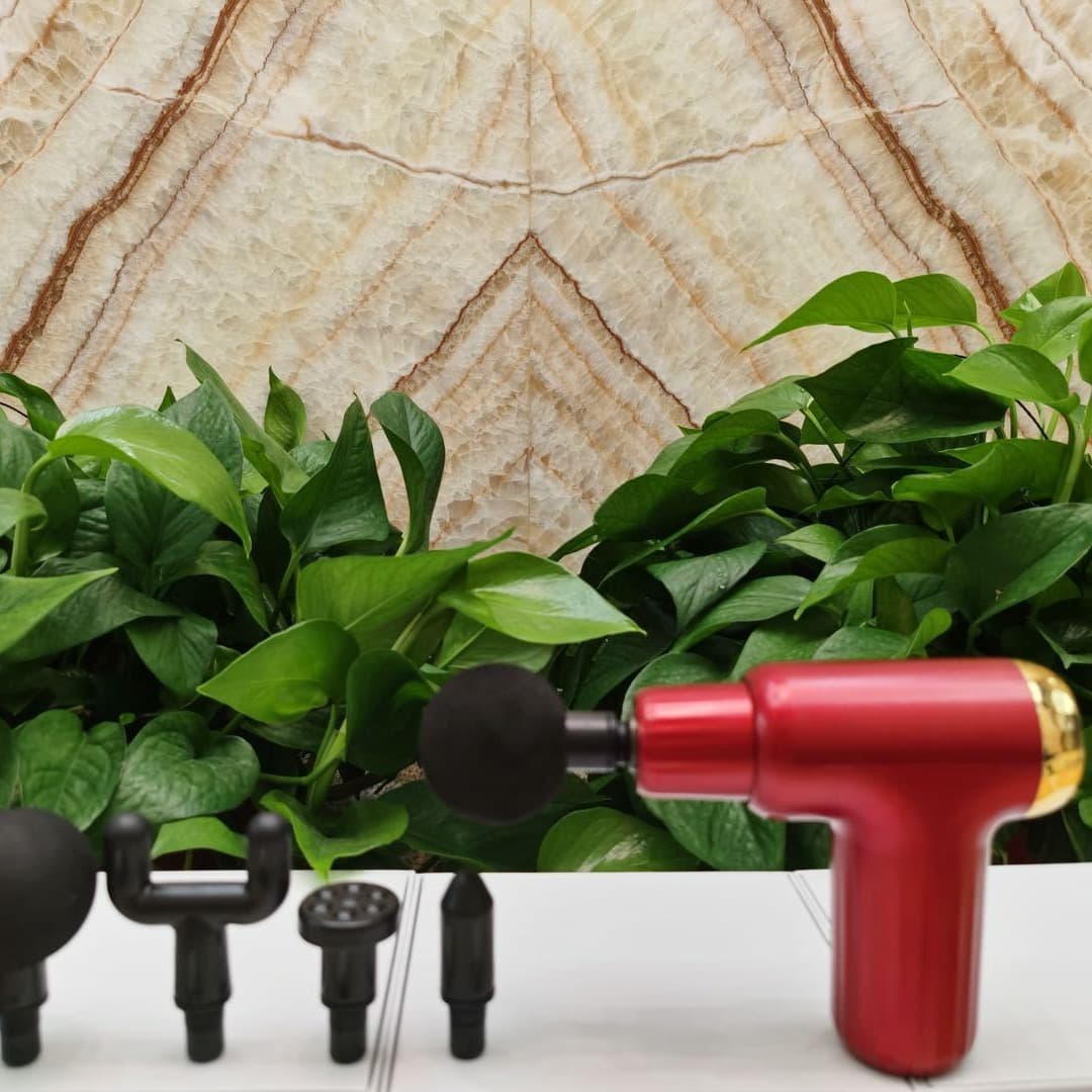 Mini Fascia Gun Muscle Relaxer, Vibration Massager for Neck, Waist, and Legs, Electric Percussion Gun