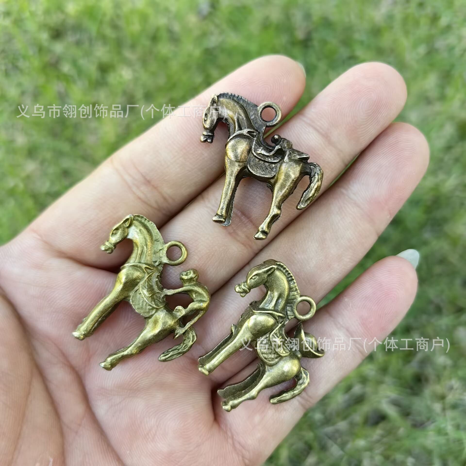 Make money immediately key chain hanging to attract wealth and treasure cornucopia old pendant key bag hanging accessories accessories small commodities