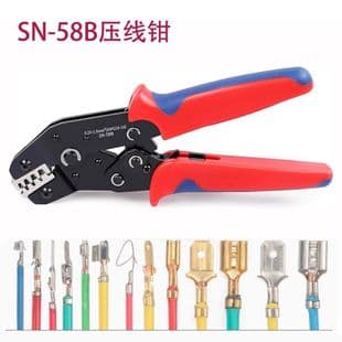 Dupont Insert Spring Automotive Wire Harness Power Terminal Wire Crimping Pliers SN-28B SN-58B Wire Cutting and Stripping
