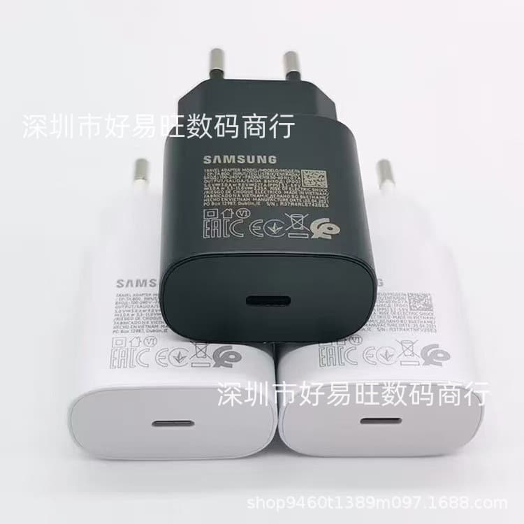 Compatible with Samsung 25W Charger NOTE10 S23 S20 S22 Super Fast Charging Head TA800 Original Charger