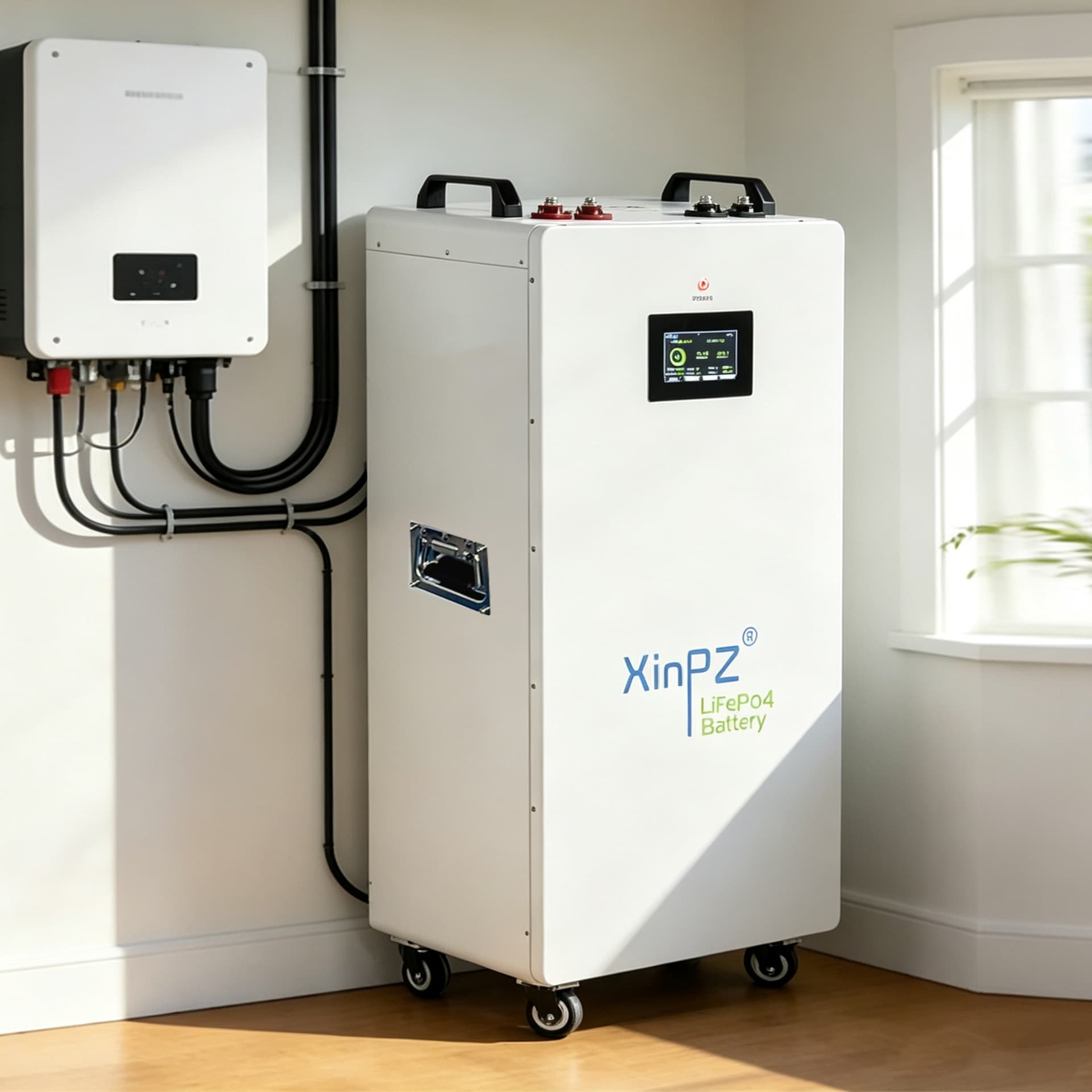 Home Energy Storage Battery Solar Charging LiFePO4 Battery Pack Energy Storage Battery 15KWH