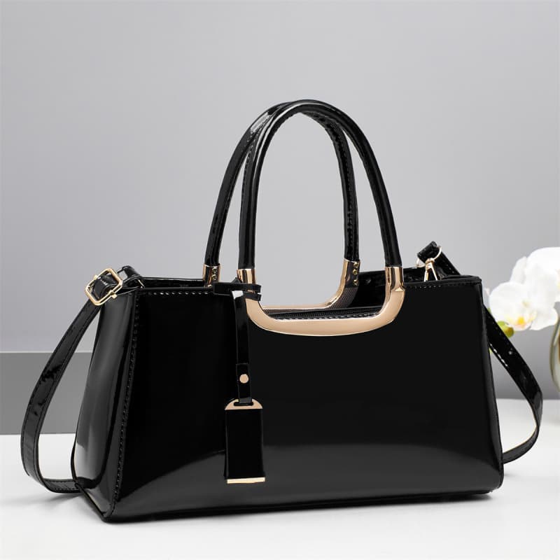 New Fashion Patent Leather Crossbody Bag for Women, Simple Versatile Handbag, Evening Bag Wholesale