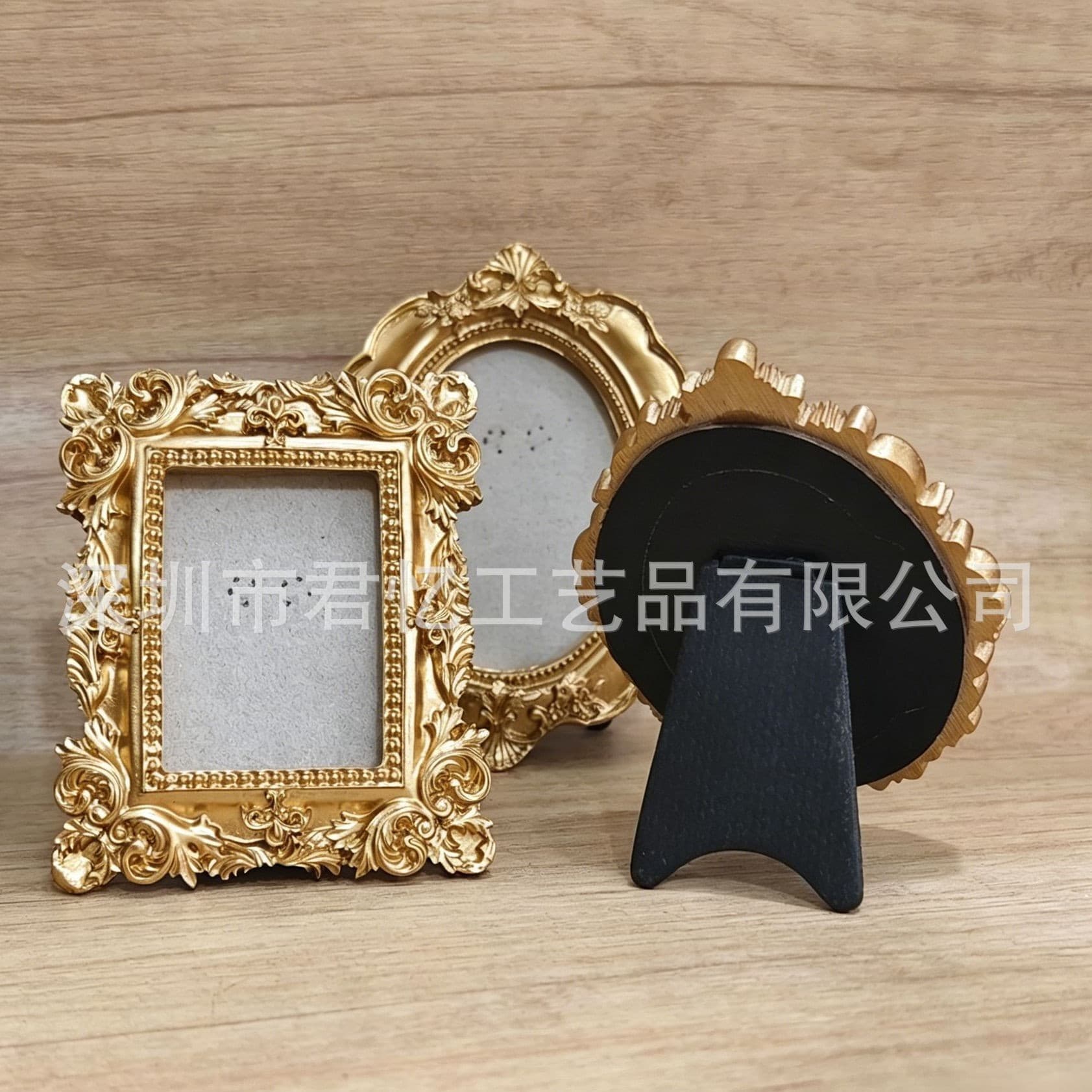 Instagram-Style Jewelry Photography Props, Nail Art and Earring Photography Props, European-Style Embossed Vintage Mini Resin Photo Frame