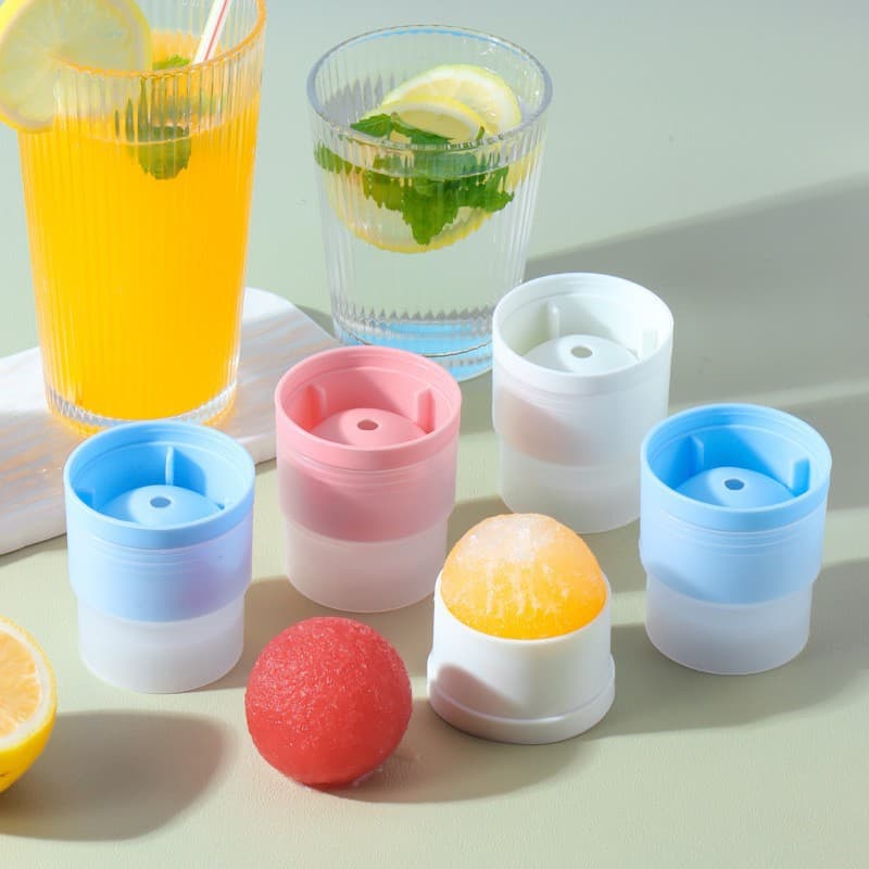 Whiskey Ice Ball Mold Ice Ball Maker Home Large Ice Cube Mold Household Silicone Ice Mold 6CM