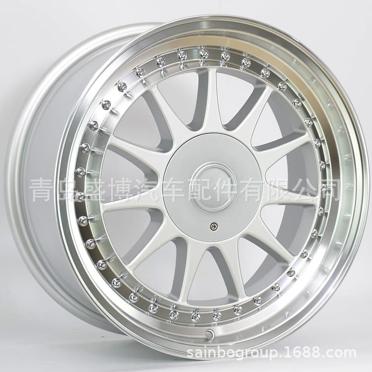 F632011 15 16 17 Inch Shengbo Retro Custom Modified Car Aluminum Alloy Wheel Rim