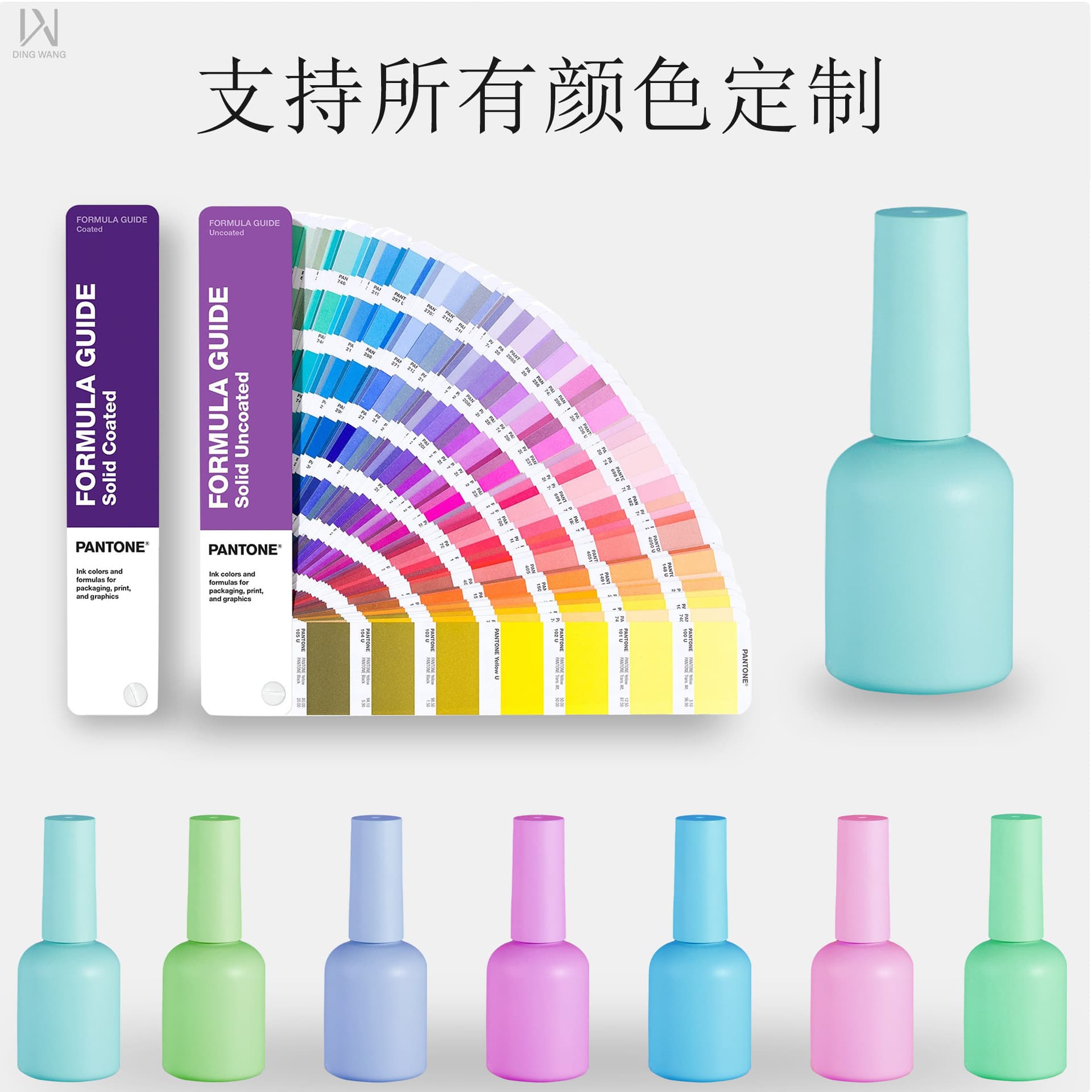 Factory Custom 12ml Empty Gel Nail Polish Bottle with Brush Cap, Customizable Logo, Empty Gel Nail Polish Bottle