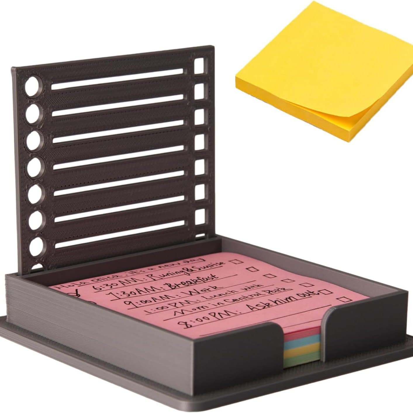 Cross-border Amazon new product Post-It Note Template sticky note storage plastic box