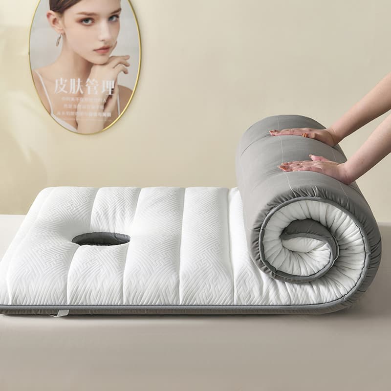 Beauty mattress, foam latex mattress, salon-grade, foldable, thickened, therapeutic massage mattress with holes