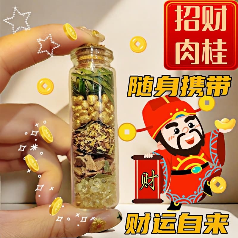 Cinnamon Shengcai Desktop Office Home Decoration Carry Creative Gift Ornaments