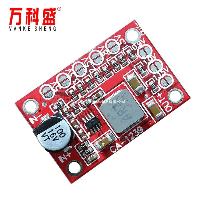 CA-1239 Adjustable Step-Down Module 5-15V Input 1.25V 1.5V 1.8V 2.5V 3.3V 5V Output