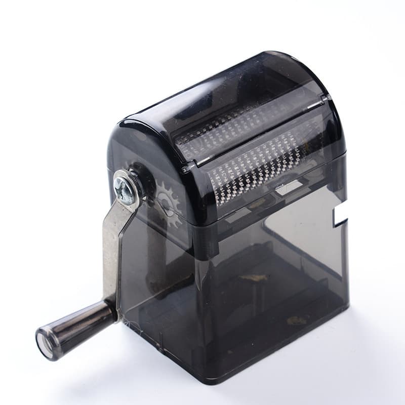 Large hand-cranked cigarette grinder, plastic cigarette grinder, tobacco grinder, tobacco accessories can be shipped cross-border Amazon