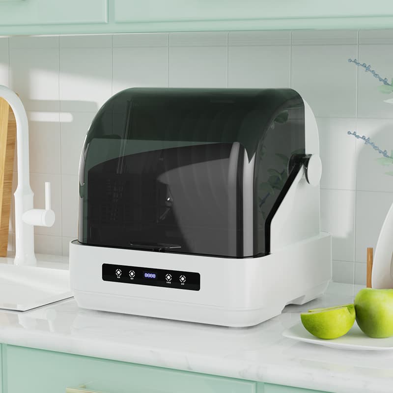 2025 New Maserati Mini Dishwasher, Household Countertop Fully Automatic Water Inlet, No Installation Required, Suitable for Small Apartments