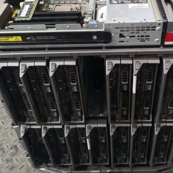 Used Computer Recycling, Company Discarded Dell Servers, Laptops, Old Air Conditioner Acquisition, Cash Settlement