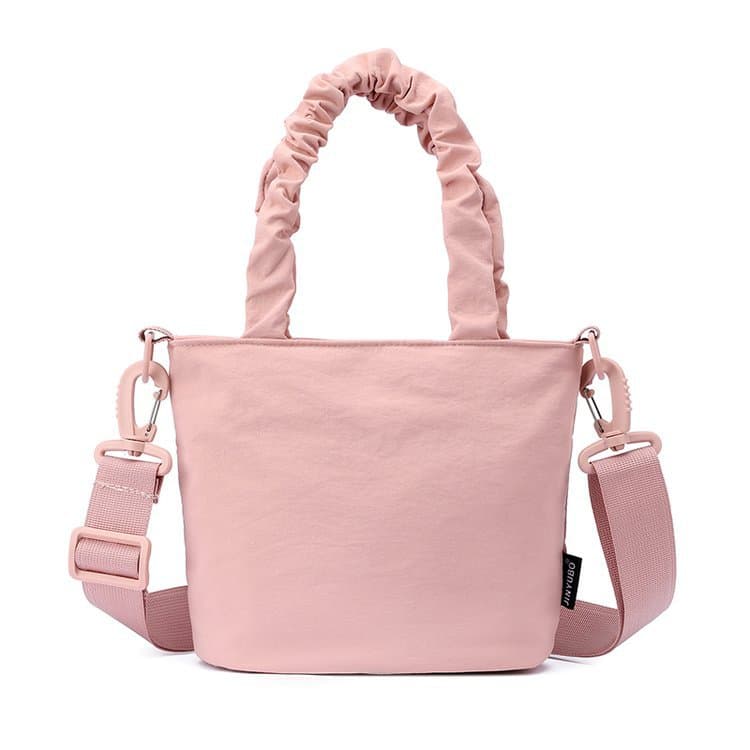 Women's Crossbody Bag Large Capacity Striped Artistic Canvas Tote Bag New Style College Student Class Shoulder Bag Casual