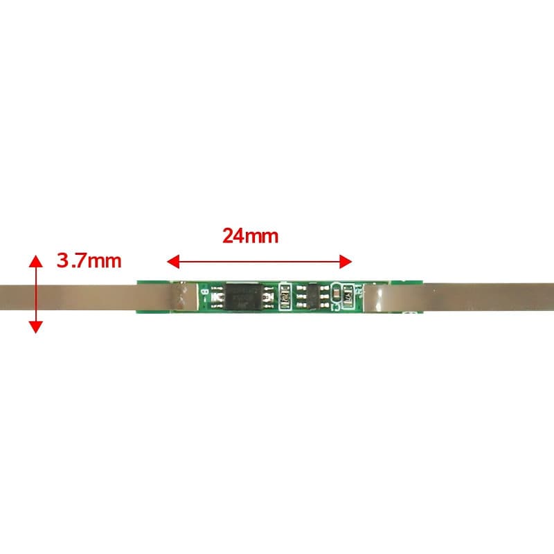 Single-cell 3.7V 1.5A ternary lithium battery circuit board overcharge and overcurrent protection LED lighting battery accessory factory