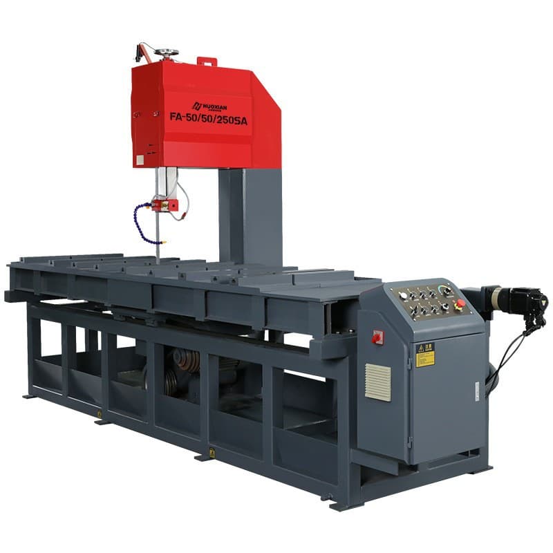 Shandong Mingchuang Vertical Band Saw Machine Cutting Metal Steel Plate Aluminum Band Saw Machine