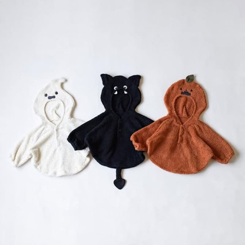 2026 Fall Halloween Kids Hoodie Ins Style Holiday Theme Long-Sleeve Baby Fleece Outwear Top
