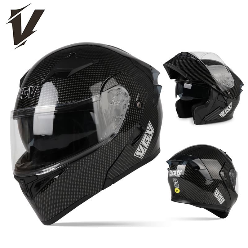 Custom Flip-Up Motorcycle Helmet 3C Certified DOT Standard Summer Riding Safety Helmet Breathable Unisex