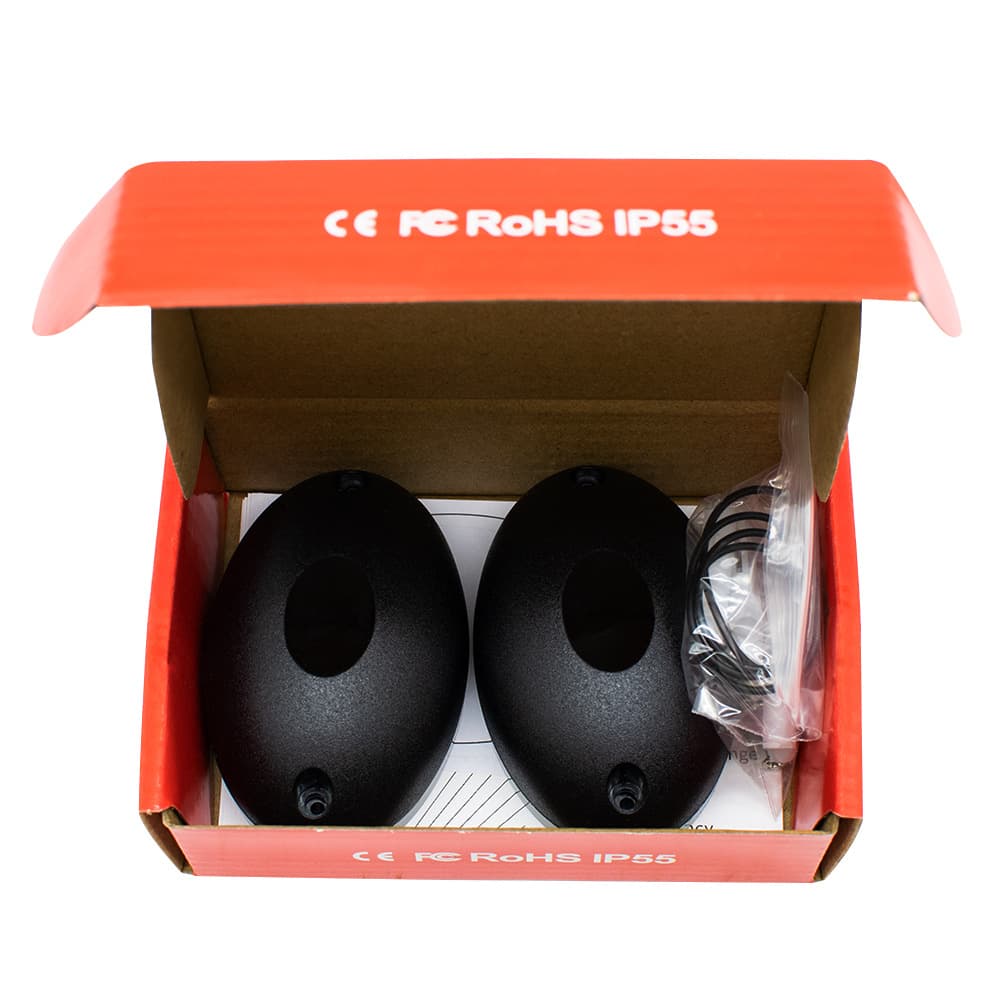 ABO-20 Small Through-Beam Single Beam Infrared Gate Signal Detector, Anti-Theft Alarm, Infrared Alarm Sensor