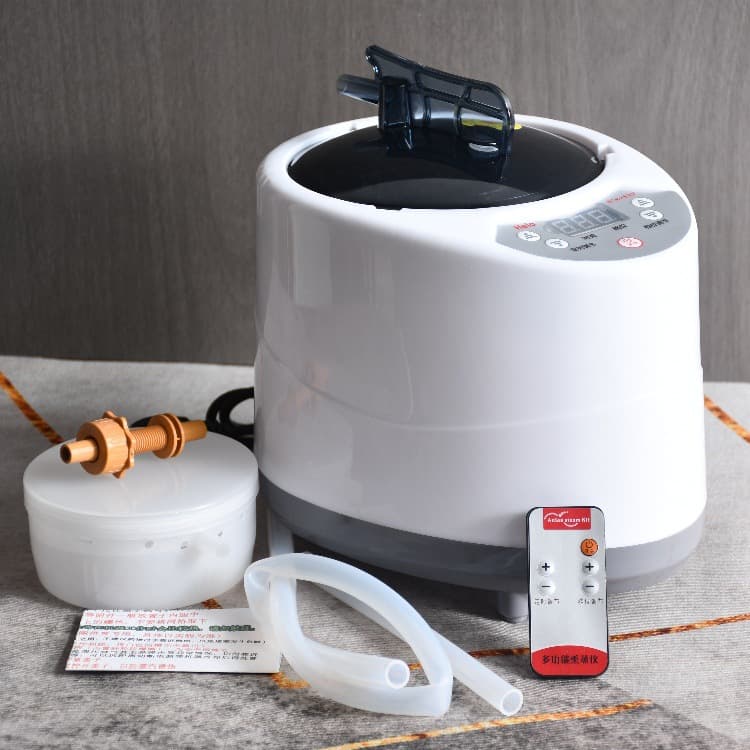 Steam Therapy Machine with Stainless Steel Pot, Herbal Boiling Function, and Compatibility with Washbasin and Chinese Medicine Pack