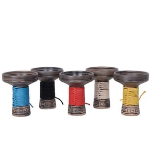 Amazon New Hot Selling Hookah Accessories, Ceramic Bowl, Medium Hole Shisha Bowl, Wrapped Bowl