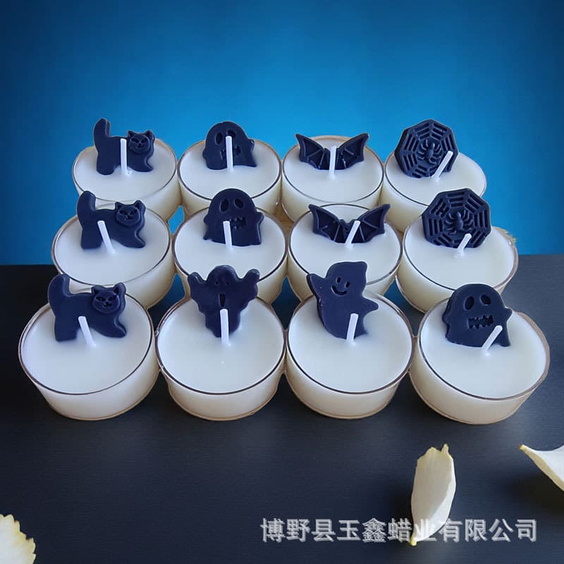 Wholesale Aromatherapy Candle Manufacturer Halloween Ghost Candle Creative Gift Scented Candle Soy Wax Party Favor