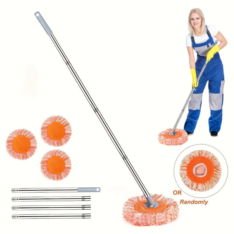2026 New Cross-Border Dropshipping Commercial-Grade Adjustable Height Ceiling Mop