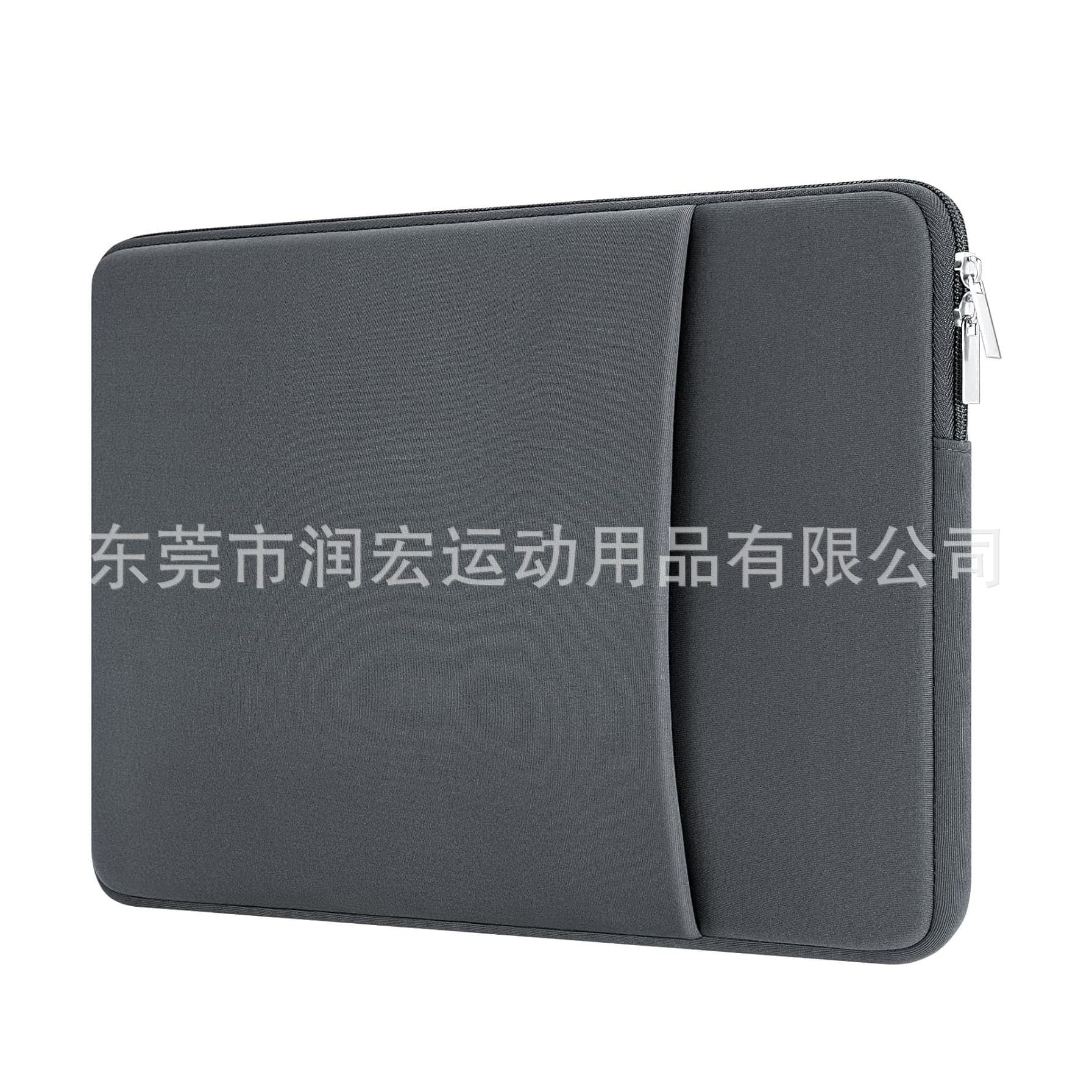Fleece-Lined Pocket Laptop Sleeve Compatible with MacBook, Tablet Case Protective Cover