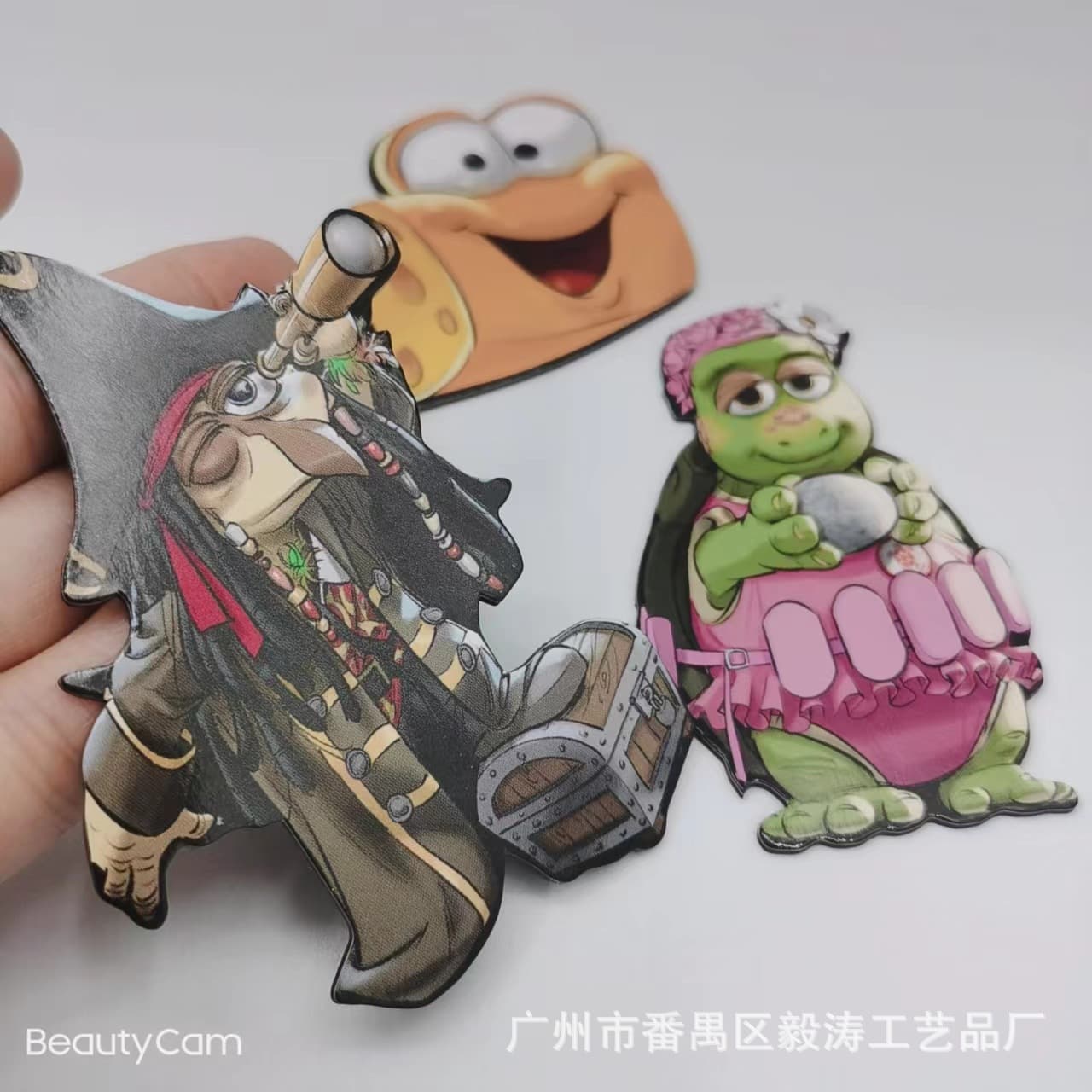 Factory Supply Paper Refrigerator Magnet Cartoon Magnetic Fridge Magnet Custom Creative Soft Magnet