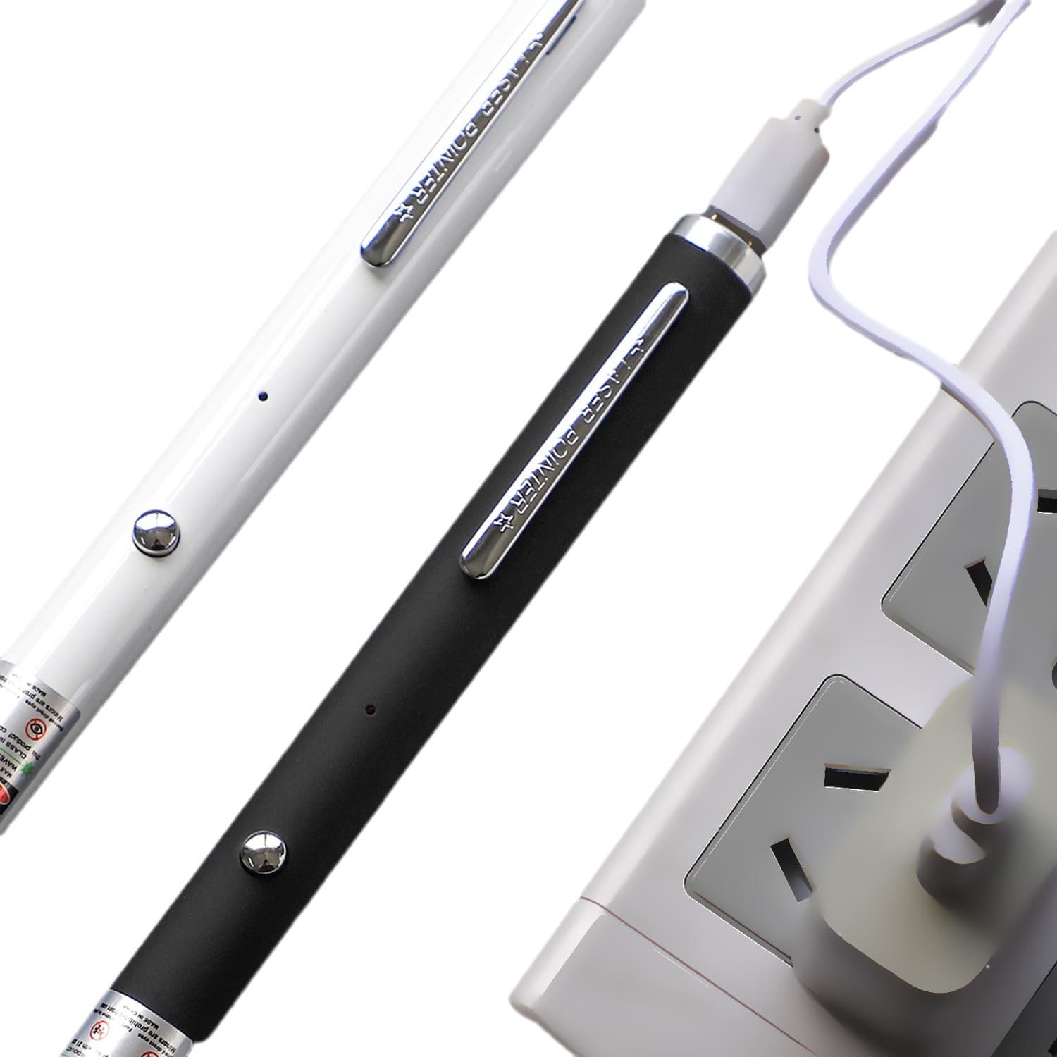 Laser Pointer Flashlight Green Beam Long Range High Power Presentation Pointer for Sand Table and Real Estate Sales