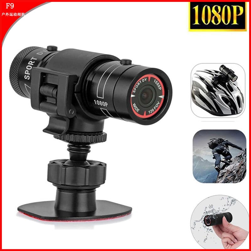 F9 High Definition Sports Camera Ufo Bicycle Helmet Z10 Flashlight Cycling Recorder Outdoor Camera Factory