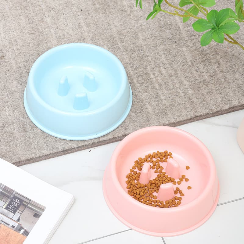 Slow Feeder Bowl for Dogs, Anti-Choke Pet Slow Eating Bowl, Anti-Slip Tip-Proof Dog Bowl, Cat Food Bowl, New Pet Slow Feeder Bowl