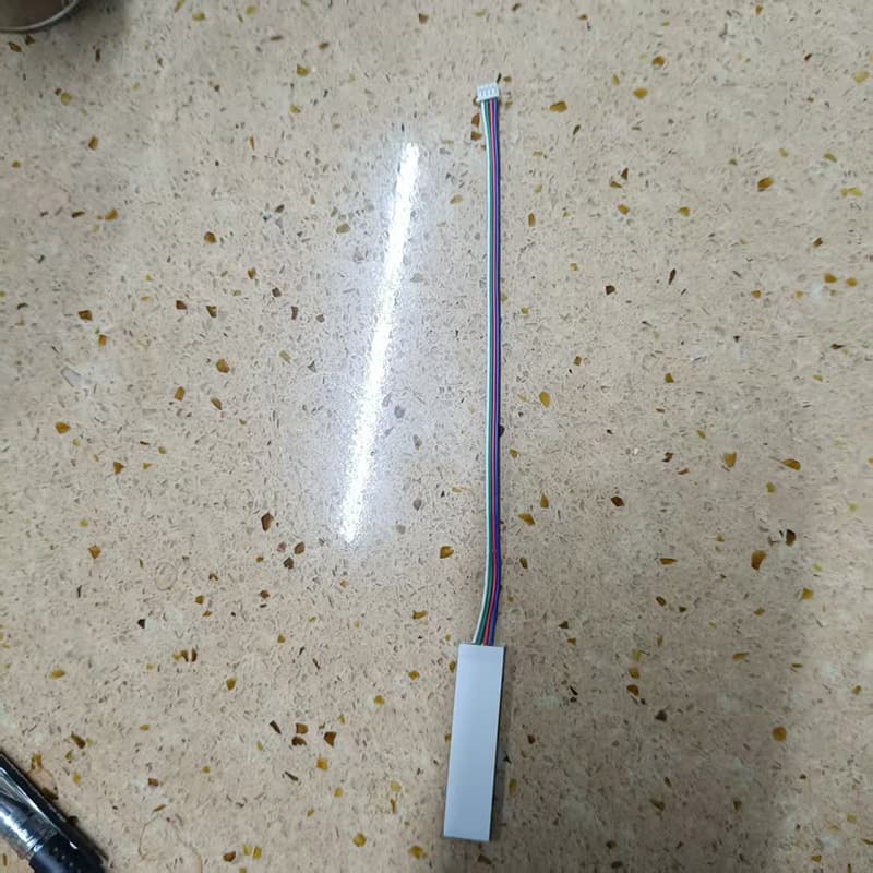 LED backlight, side-emitting backlight, RGB three-color backlight, door lock backlight, acrylic light guide plate