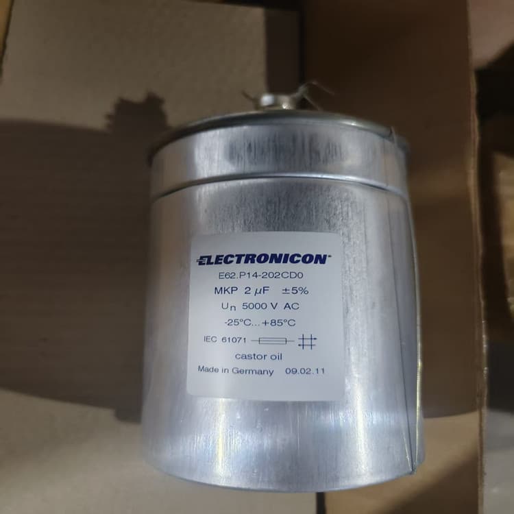 Genuine German E62.P14-202CD0 2UF 5000V ELECTRONICON high-voltage DC capacitor