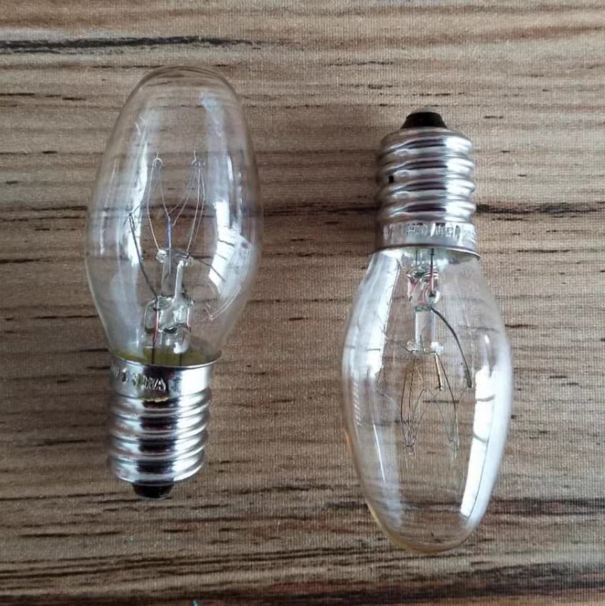 Himalayan Crystal Salt Lamp Special Bulb, Salt Lamp Accessories, E12/E14 Screw Base Energy-Saving Warm Light Bulb