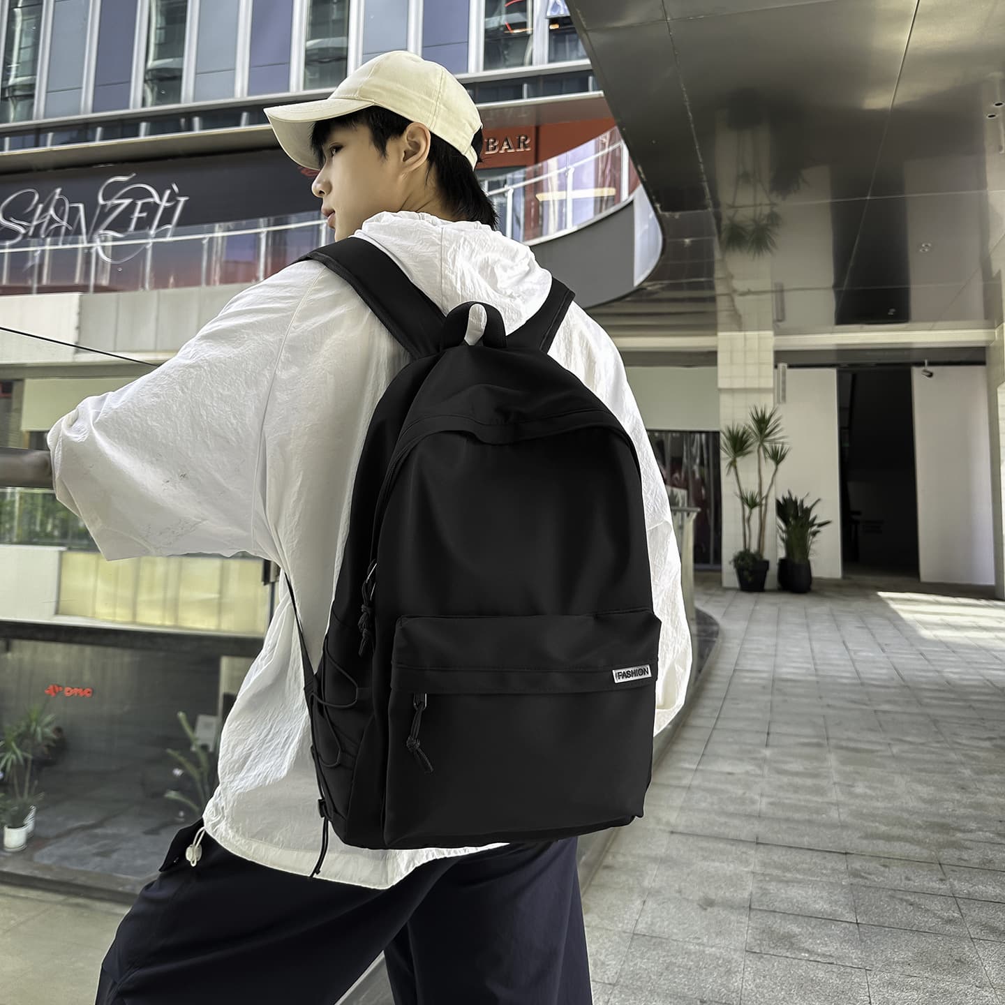 Women's Backpack Large Capacity Middle High School Student Schoolbag Men Casual Minimalist Versatile Travel Men's Computer Backpack