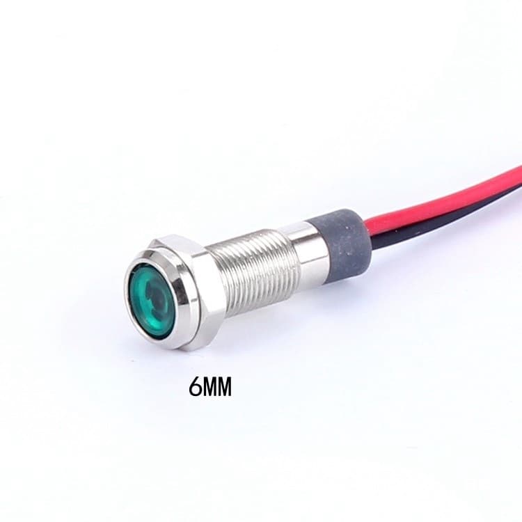 6MM with Wire Indicator Light 8MM Metal Signal Light 10/12MM Fault LED Light 3V 12V 24V 48V 220V Other
