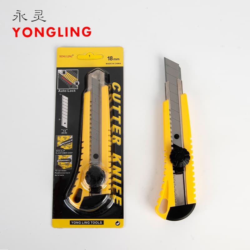 Wholesale of New Style Utility Knife 18mm, Office Supplies for Handcraft, Home Use, Express Unboxing, and Wallpaper Cutting