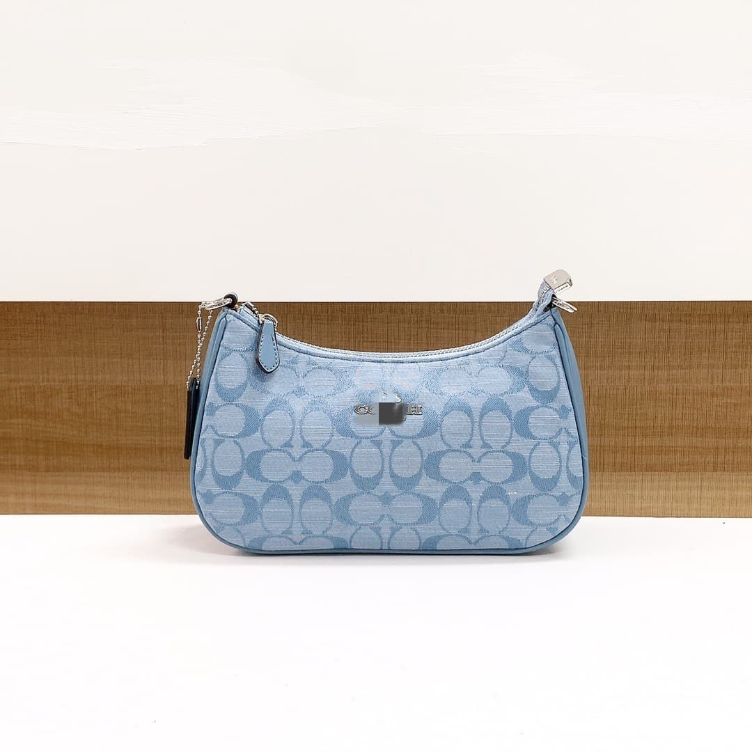 New Cross-border Coach C Women's Bag Teri Classic Monogram Underarm Bag Fashion Shoulder Handheld Crossbody Mahjong Bag
