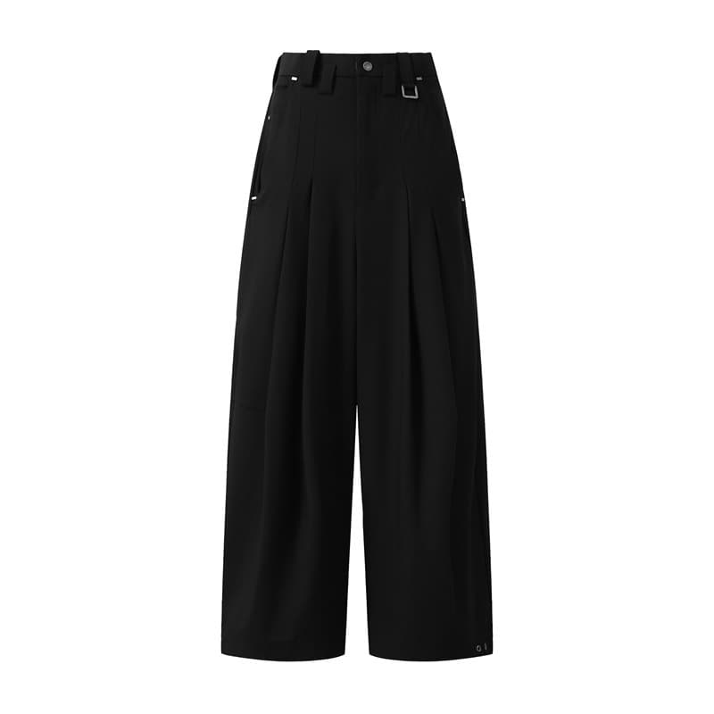 TEAM WANG Wang Jiaer Same Style CHOICES Casual Wide-Leg Long Trousers Unisex Loose Retro Premium Pants