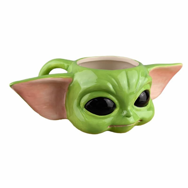 Star Wars Milk Cup Baby Mug Mandalorian Coffee Cup Master Yoda Water Cup for Baby