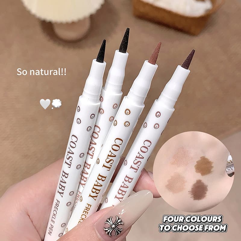 COAST BABY Freckle Pen Natural Realistic Contour Pen Highly Pigmented Waterproof Easy to Apply Long-Lasting Dot Pen Makeup