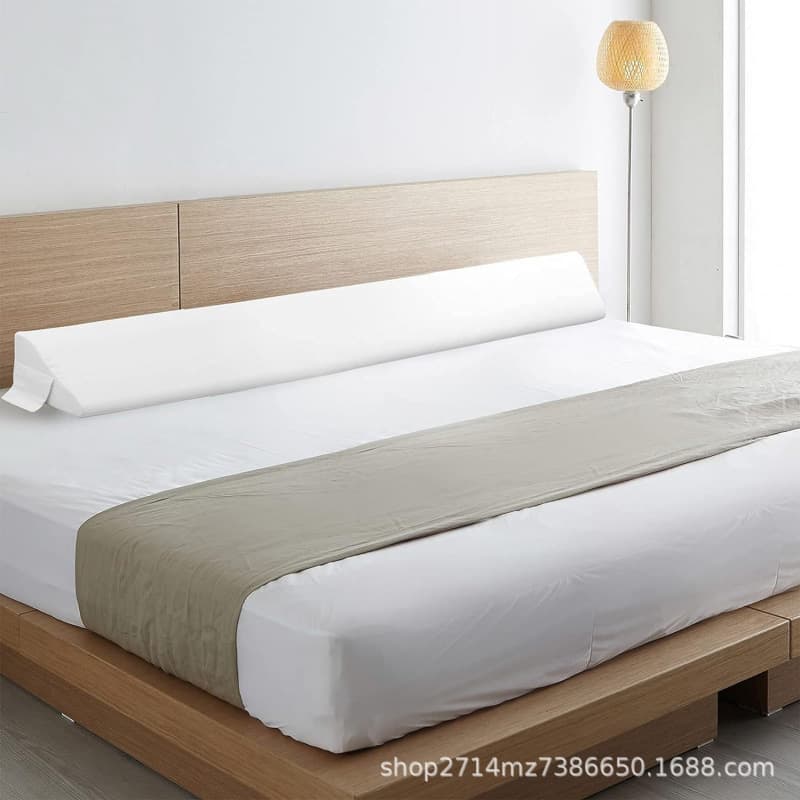 Cross-Border Gap Filler Wedge Pillow for Mattress, Designed to Fill the Gap Between Headboard and Mattress